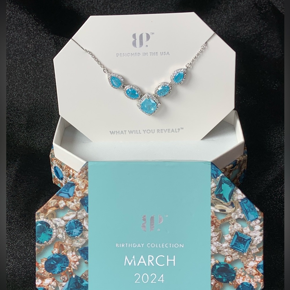 March Birthday Bomb Party Neclace “Inspired by You”